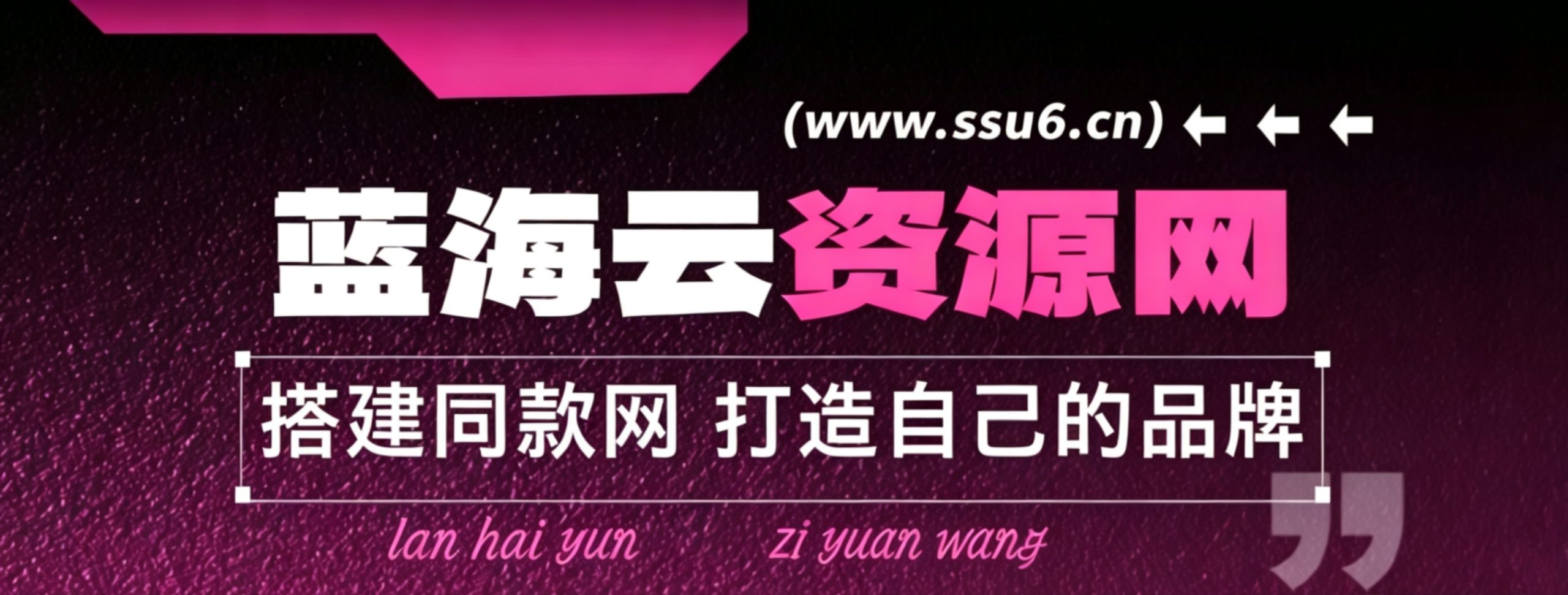 图片[2]-加盟蓝海云网创，搭建同款项目资源站，实现日入2000+-蓝海云网创